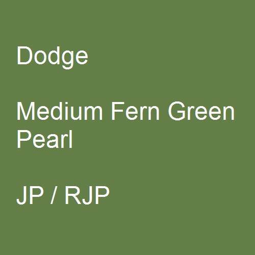 Dodge, Medium Fern Green Pearl, JP / RJP.